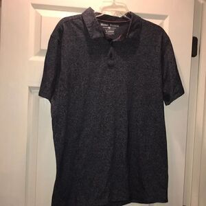 (5/$25) Michael Brandon marled Polo Shirt (soft!)